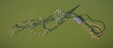 My First Planet Coaster Coaster Tried To Go For A Simple Arrowvekoma