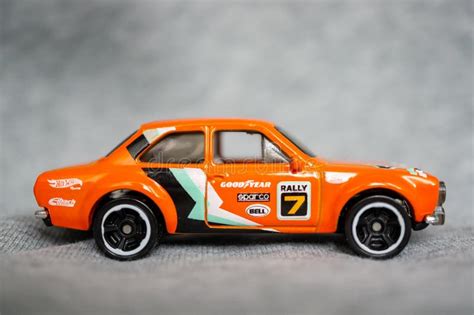 Mattel Hot Wheels Ford Escort Sport Car Editorial Stock Photo Image Of Illustrative Race