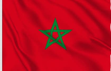 Maroc drapeau » Voyage - Carte - Plan