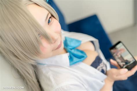 Peco Blue Archive Asuna Ichinose Naked Cosplay Asian Photos