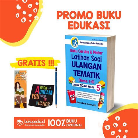 Jual Buku Kelas Sd Buku Cerdas Pintar Latihan Soal Ulangan Tematik