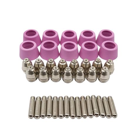 Pcs Set Plasma Tip Nozzle Consumables Air Plasma Cutter Suit Kit For