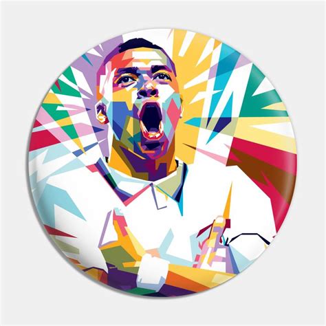 Kylian Mbappe Illustration By Rjwltg Wpap Art Pop Art Colorful Portrait