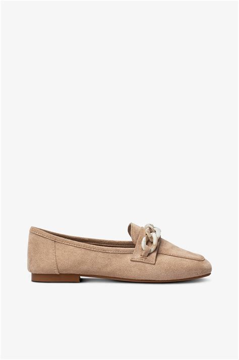 Duffy Loafers I Textil Natur Loafers Ellos Se