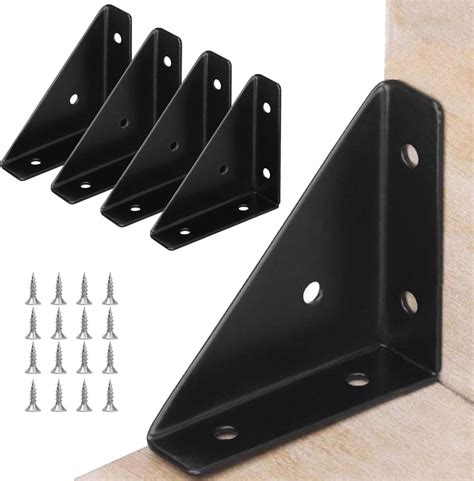 Amazon Pack Corner Brackets Corner Braces For Wood Shelf