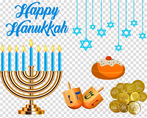 transparent background menorah clipart - Clip Art Library