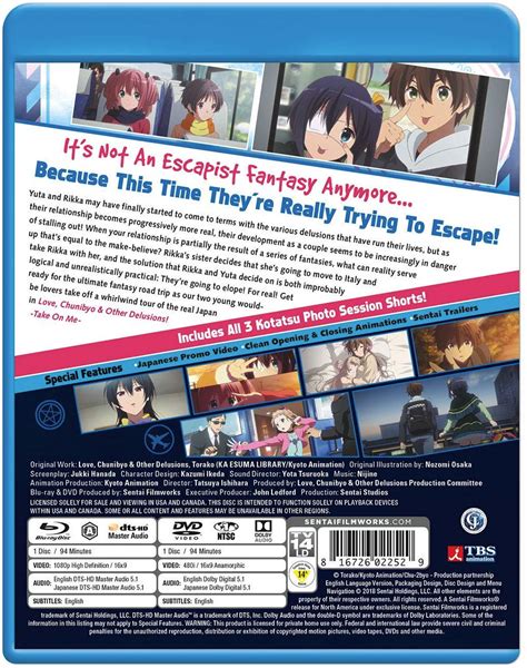 Buy BluRay Love Chunibyo Other Delusions Take On Me Blu Ray