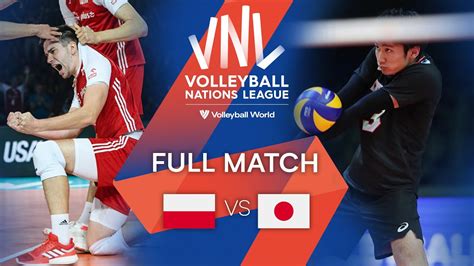 POL Vs JPN Full Match Mens Preliminary Phase Match VNL