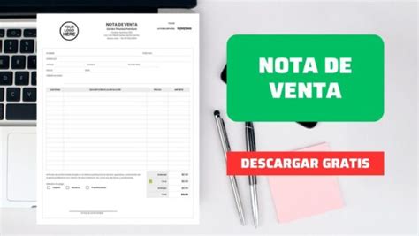 Descargar Formato De Nota De Venta En Pdf Excel Y Word