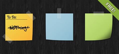 notes  psd  freeimages