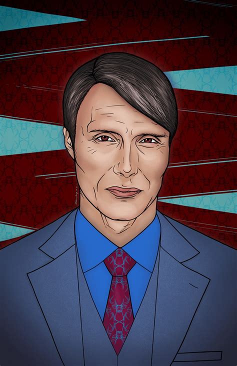 Digital Portrait - Hannibal Lecter by KTGay on DeviantArt