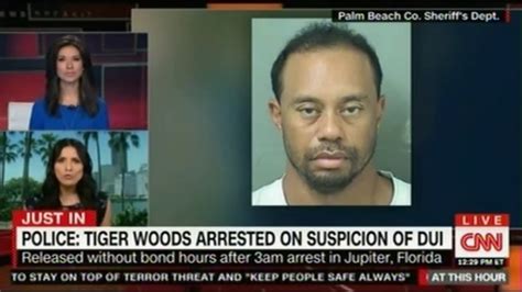 Tiger Woods Arrested 10 Miles From Home In Jupiter Florida Suspicion Of