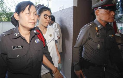 Bangkok Post Immigration Policemans Wife Detained