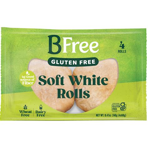 Gluten Free Buns Bfree Foods Soft White Rolls