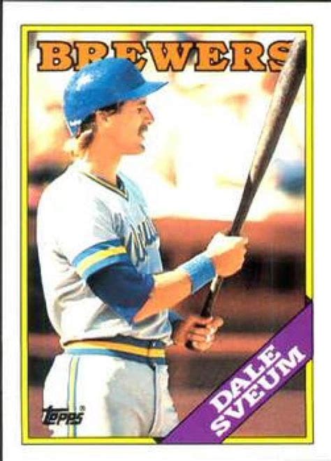 Amazon 1988 Topps 592 Dale Sveum Collectibles Fine Art