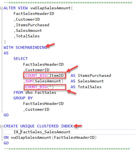 Introduction To Indexed Views In SQL Server SQLServerCentral