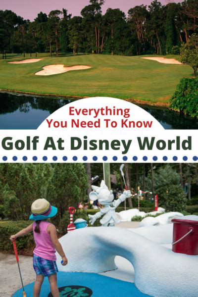 Disney World Golf: From Playing Like A Pro To Miniature Golf Fun