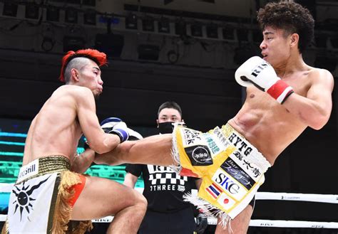 【rise】元“年俸120円のjリーガー”安彦考真がプロ3戦目にしてdeepkick王者のkentaと対戦 ゴング格闘技