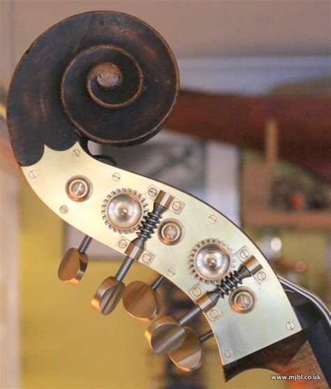 Double Bass Tuning Machines | Martyn J Bailey Luthier