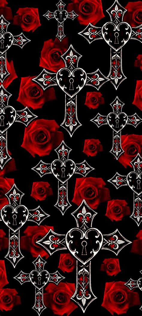 Gothic Crosses Cross Wallpaper Gothic Wallpaper Goth Wallpaper