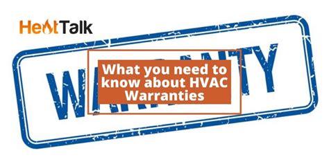 Everything To Know About Your Hvac Warranty