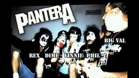 Pantera Wearing Kiss Makeup Pantera Funny Rock Rock And Roll