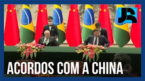 Em Pequim Lula E Xi Jinping Assinam 15 Acordos Que Englobam Comércio E