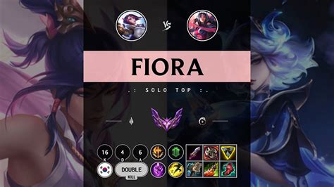 Fiora Top Vs Irelia Kr Master Patch 14 11 Youtube