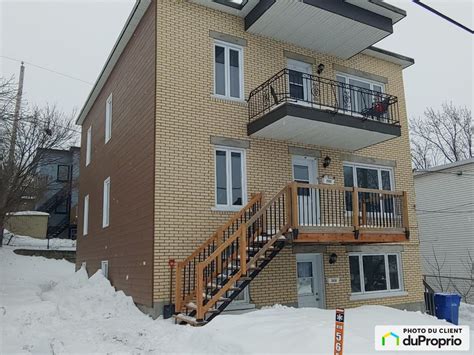 Duplex Et Triplex Vendre Qu Bec Rive Nord