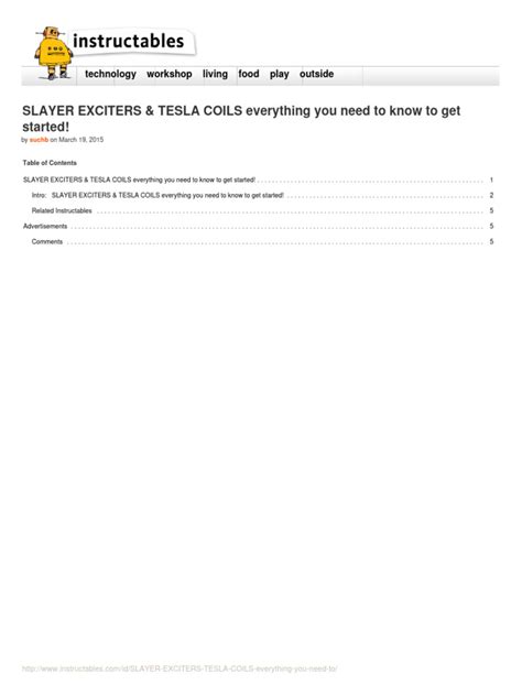 Slayer Exciters Tesla Coils Everything You Need To Pdf Inductor