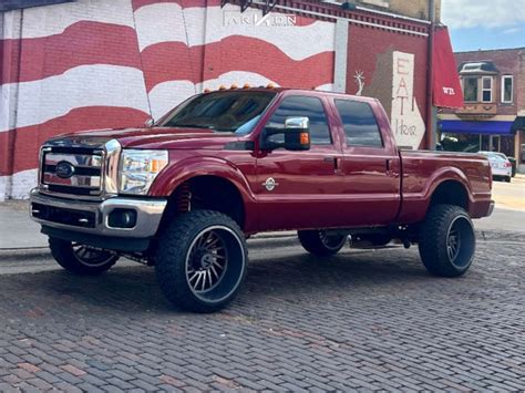 2015 Ford F 250 Super Duty Wheel Offset Super Aggressive 3 5