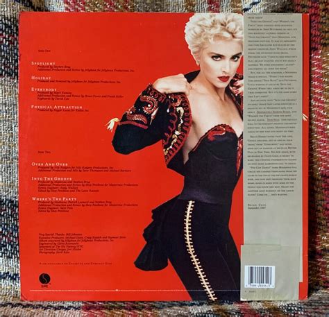 You Can Dance Remix Album Lp Madonna Vinyl Record Etsy