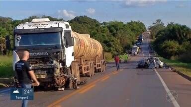 MTTV 2ª Edição Cuiabá Homem morre em batida entre carreta e carro