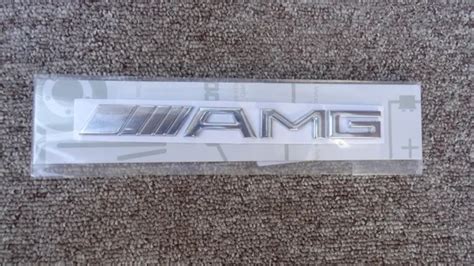 Mercedes Benz A Class Genuine Amg Rear Boot D Badge Emblem Gloss