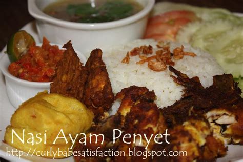 Curlybabe's Satisfaction: Nasi Ayam Penyet