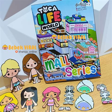 Jual TOCA BOCA MALL SIAP MAIN MAIINAN ANAK TERBARU QUIETBOOK SUDAH