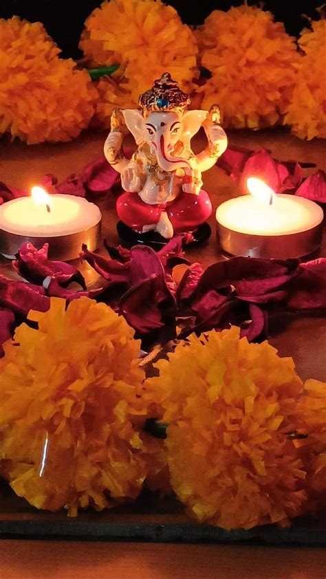 Ganesha Tea Lights Birthday Candles Tea Light Candle