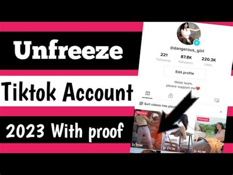 Toktok Account Unfreeze Kaise Kare Tiktok Unfreeze Kaise Kare