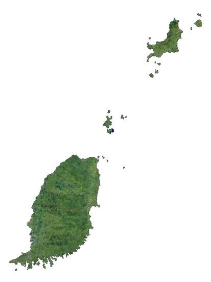 Map Of Grenada Islands And Cities Gis Geography