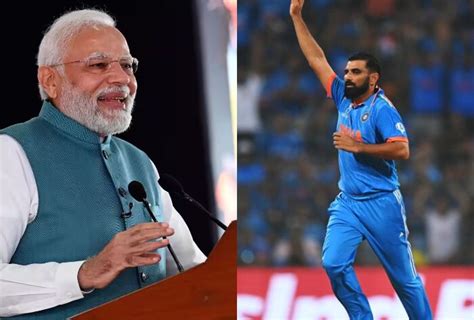 PM Narendra Modi Hails Mohammed Shami Team India After Rohit Sharmas