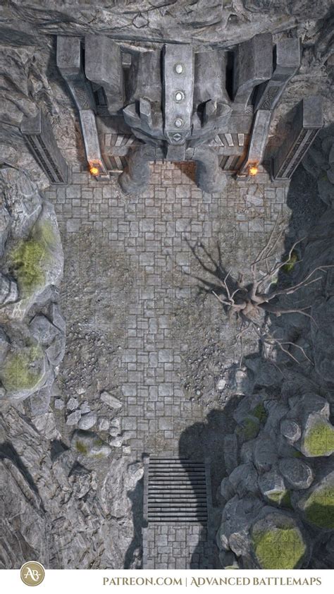 Advanced Patreon Dungeon Maps Fantasy Map Tabletop