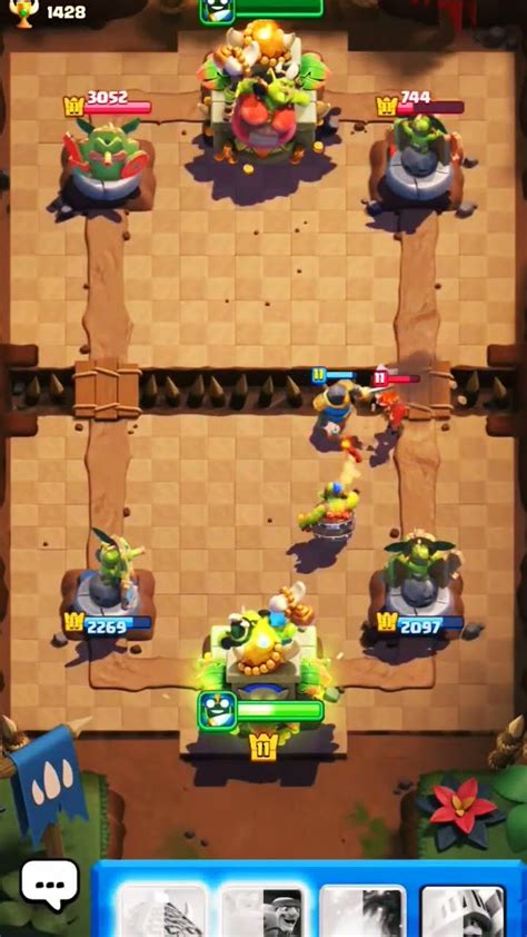 Clash Royale Subiendo copas Fácil en VIAJE DE LA REINA DUENDE MEJORES