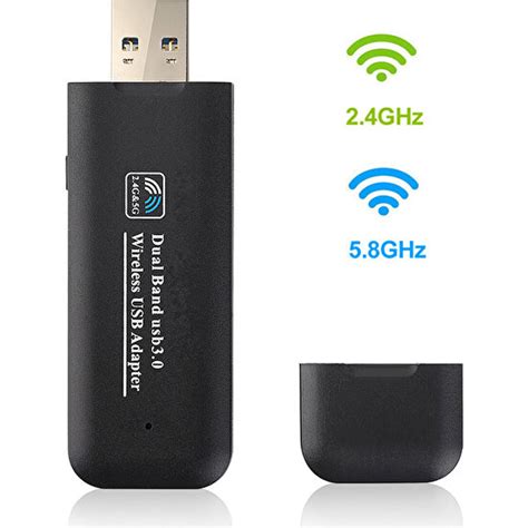 Silhouette Kablosuz Wifi Adaptörü 1200 Mbps USB Çift Bant 802 11AC