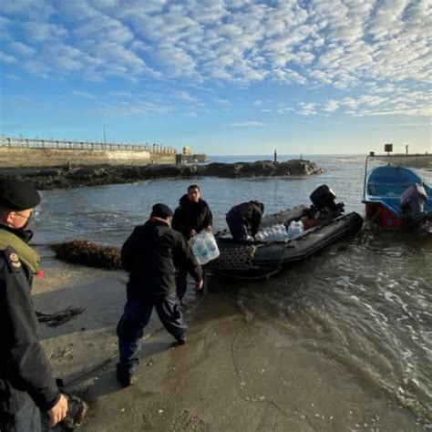 OPV Piloto Pardo efectuó reaprovisionamiento para Alcaldía de Mar y