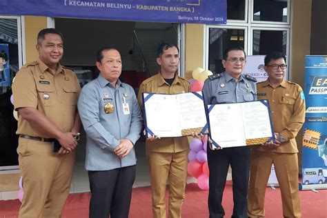 Kemenkumham Babel Luncurkan Gerai Imigrasi Corner Di Bangka