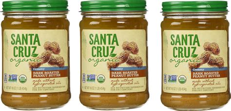 Amazon Santa Cruz Organic Dark Roast Creamy Peanut Butter Pack