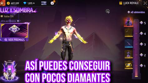 Como sacar la SKIN LEGENDARIA crueldad sombría con pocos diamantes