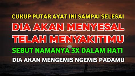 PANGGIL NAMANYA 3X AMINKAN DIA LANGSUNG GELISAH HATINYA MERINDUKANMU