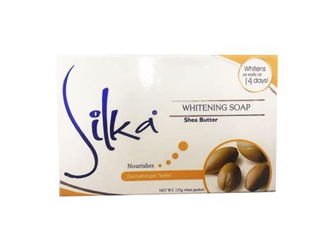 Silka Whitening Soap Shea Butter 135g