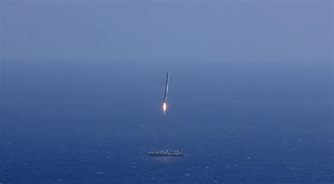 Spacex Rocket Crashes Into Ocean When Landing Fails After Latest